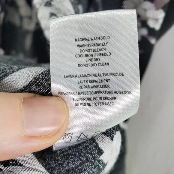 Spiritual Gangster Maya OS One Size Kimono Robe Floral Black - Picture 7 of 11